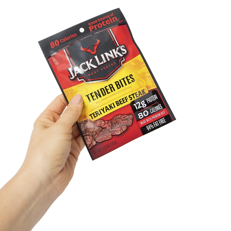 jack link's® tender bites teriyaki beef steak 1.25oz