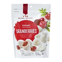 natural cravings® yogurt covered cranberries 7oz