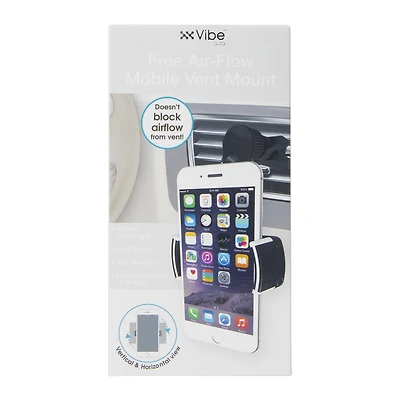 Free Air-Flow Mobile Phone Vent Mount