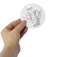 faux crystal earrings & necklace set