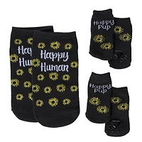 chatties® matching low cut sock set for pet & owner