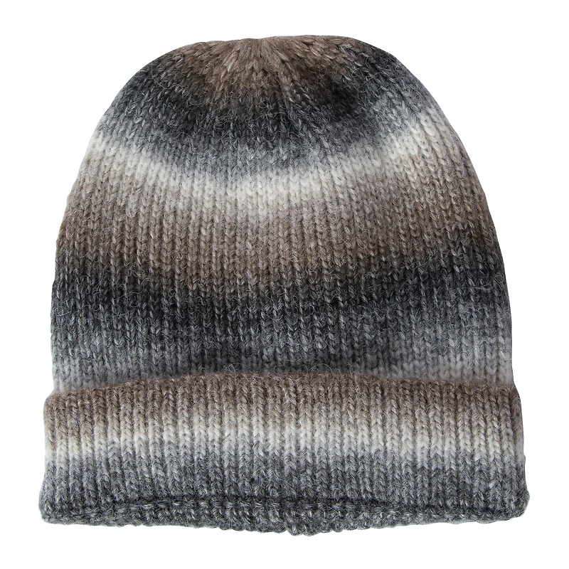 tie dye stripe beanie