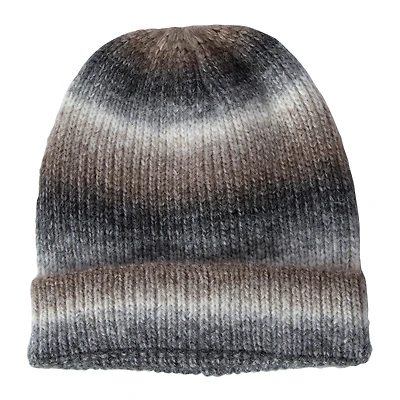 tie dye stripe beanie