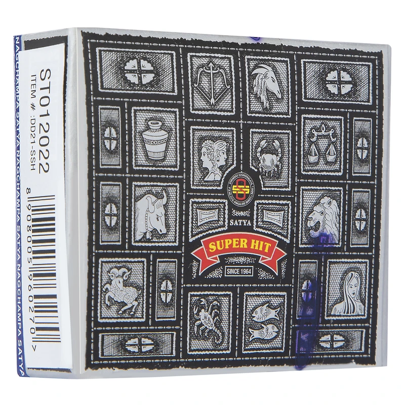satya® super hit incense cones 12-count
