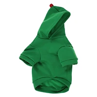 holiday pet hoodie - belly rubs