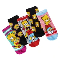 5-pack the simpsons™ ladies low cut socks