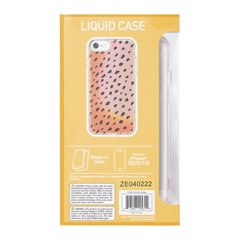iPhone 8® / 7® 6® SE® liquid phone case