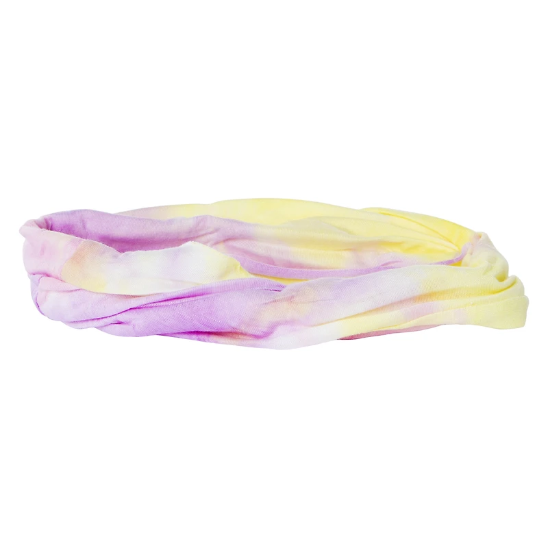 pastel tie dye multiwear headwrap