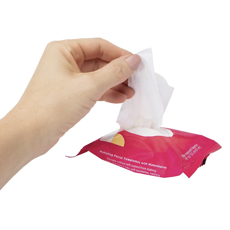 burt's bees® hydrating facial towelettes with watermelon 10-count