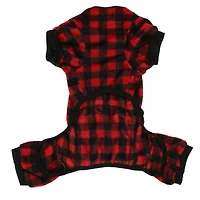 gnome plush holiday pet pajamas