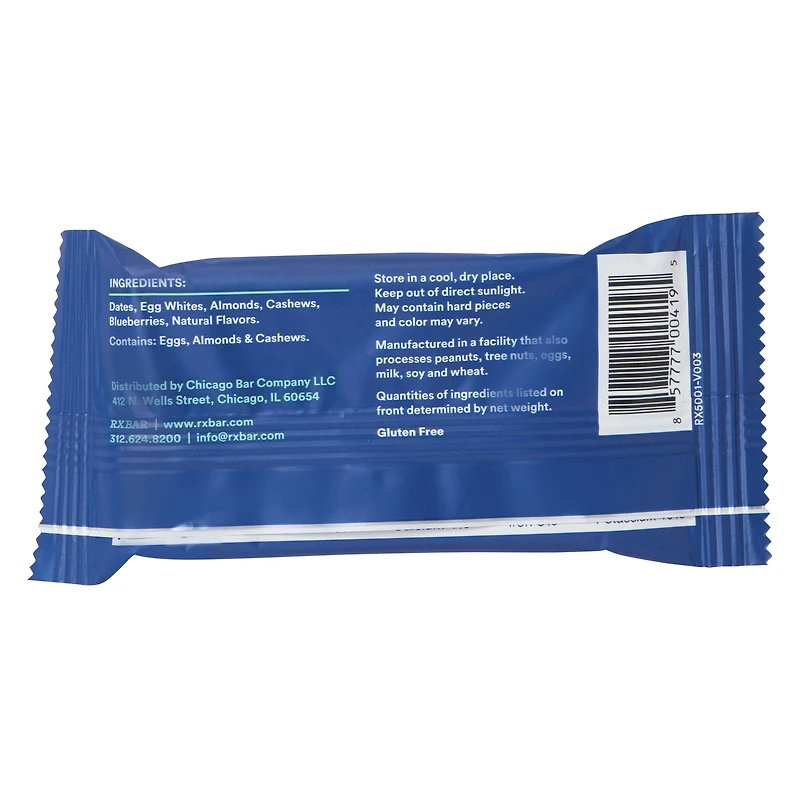 rxbar™ blueberry protein bar 1.83oz