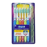 oral-b® bacteria fighter toothbrush value pack 6-count