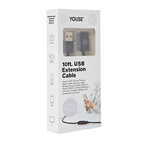 u-youse™ 10ft. usb extension cable