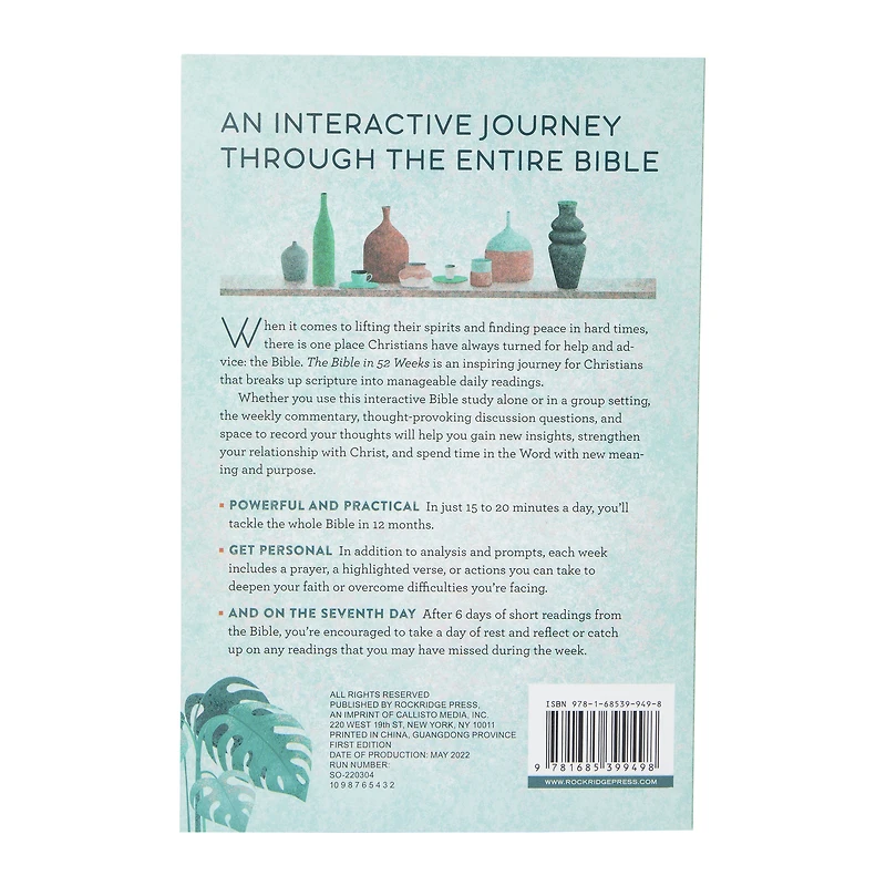 the bible in 52 weeks by dr. kimberly d. moore