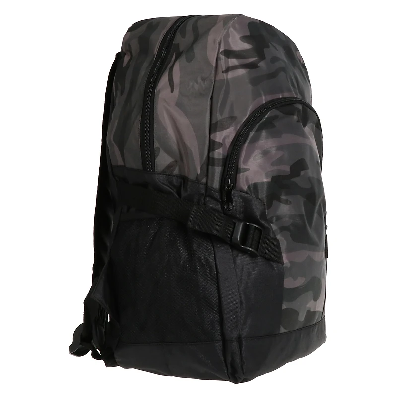 camo double buckle backpack 17in