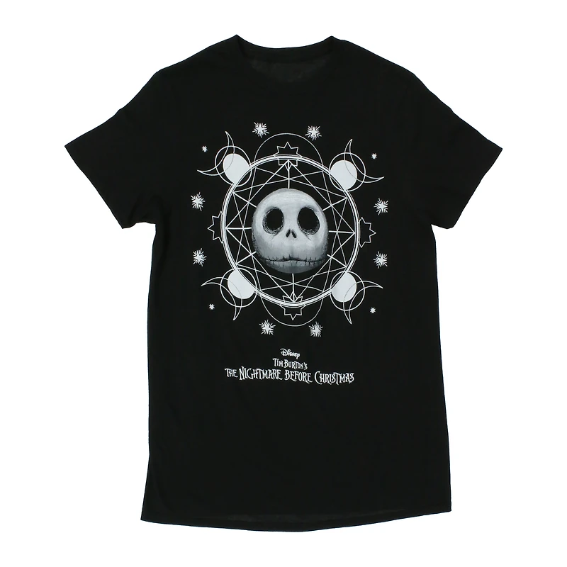 Disney Tim Burton's The Nightmare Before Christmas Jack Skellington celestial graphic tee