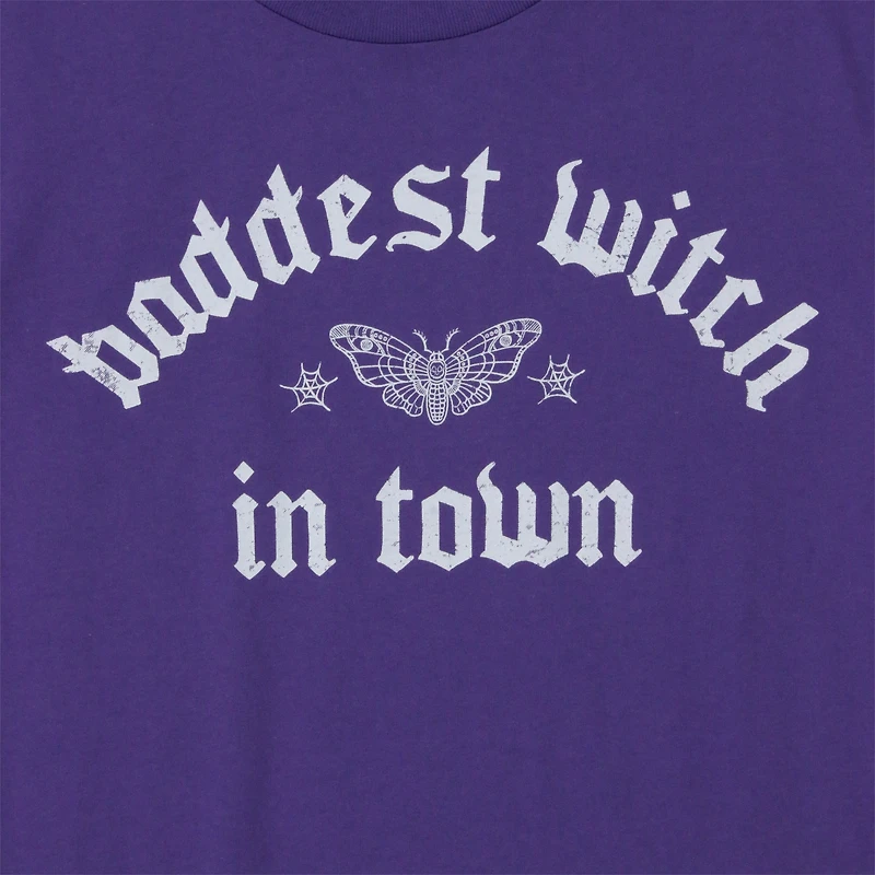 'baddest witch town' graphic tee