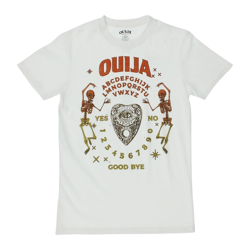 ouija board planchette graphic tee