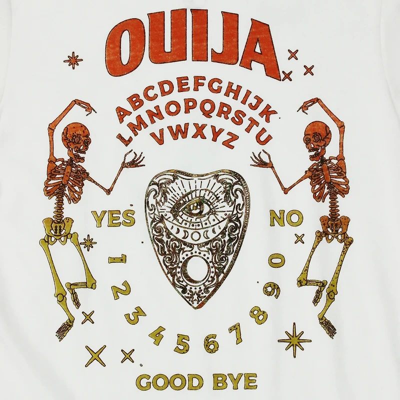 ouija board planchette graphic tee