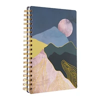 twin wire spiral bound journal 7in x 10in
