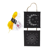 embroidery hanging canvas art set
