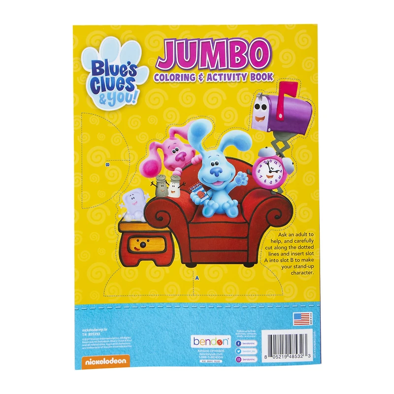 Blue's Clues & You!™ Jumbo Coloring Activity Book