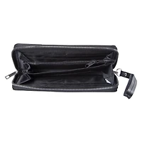 butterfly wristlet wallet 7.4in x 4in