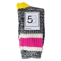 ladies varsity boot socks