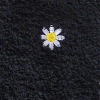 ladies embroidered icon cozy boot socks