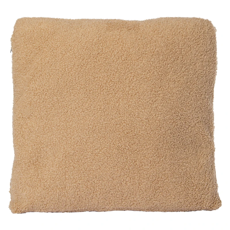 faux fur throw pillow 16in x