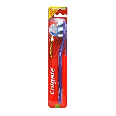 colgate® double action medium toothbrush