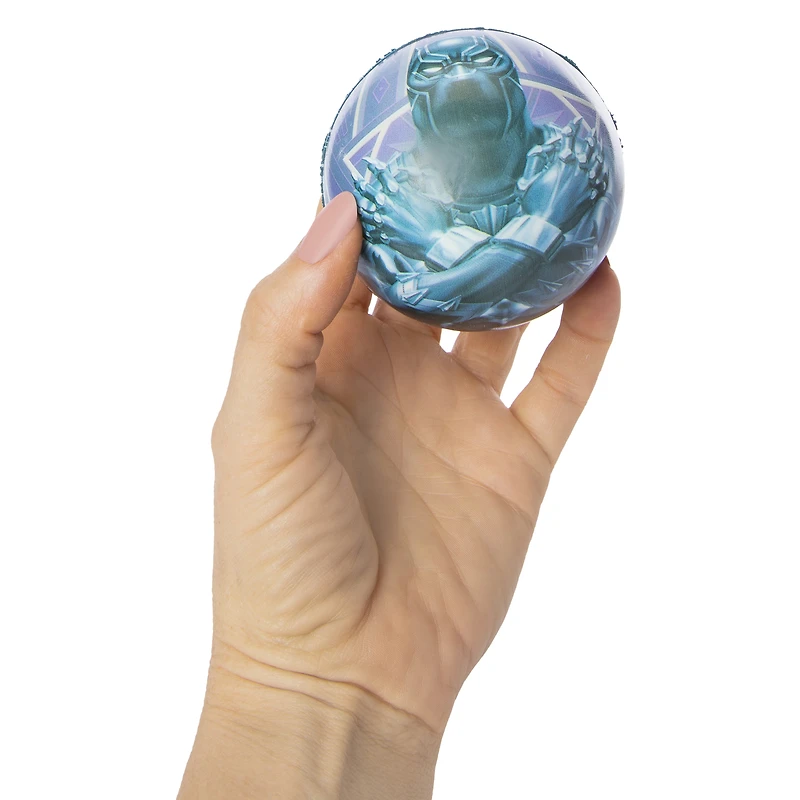 character printed foam ball 3in