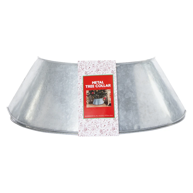 Metal Christmas Tree Collar 14in x 14in