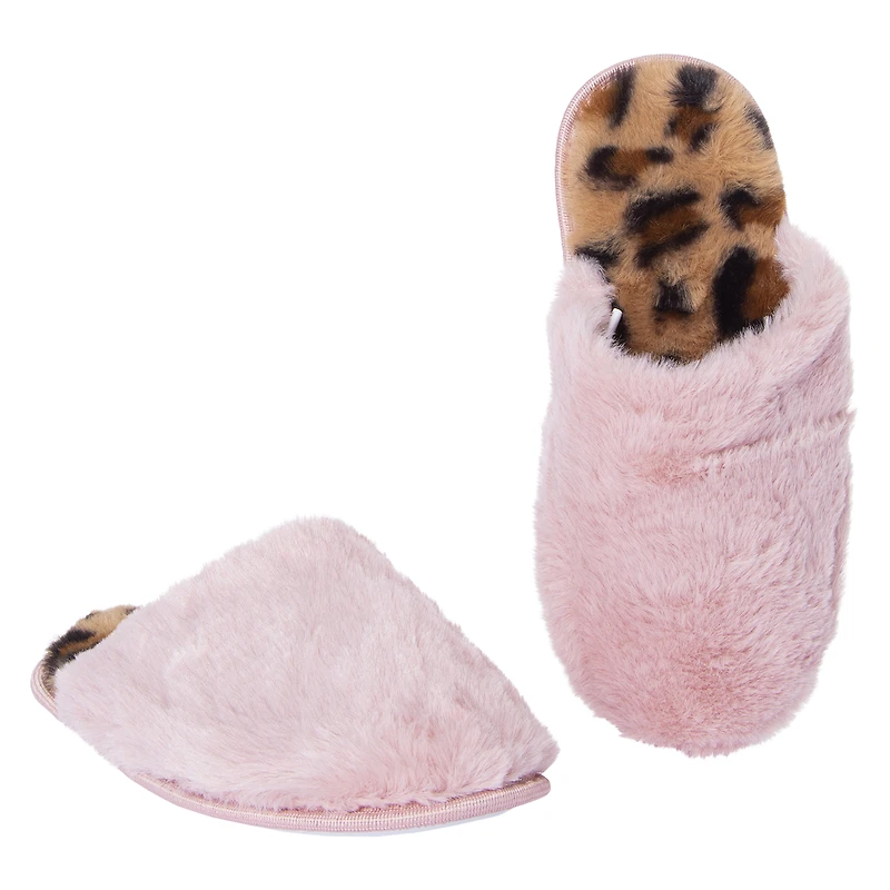 Ladies Faux Fur Slippers