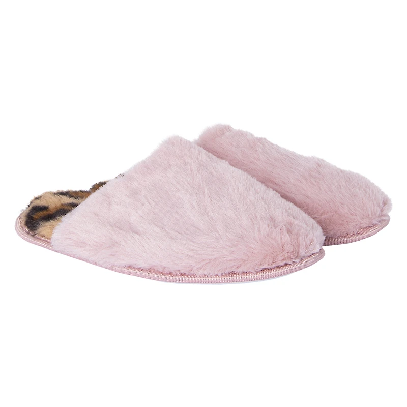 Ladies Faux Fur Slippers