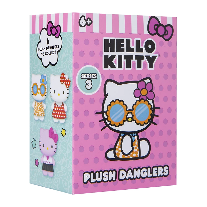hello kitty® series 3 plush danglers blind bag