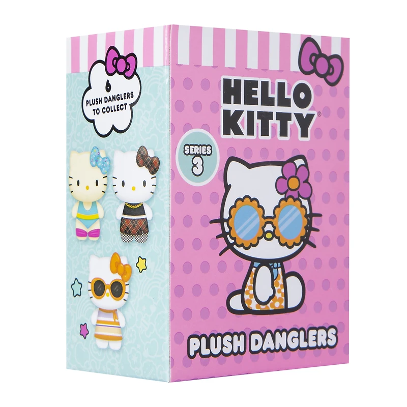 hello kitty® series 3 plush danglers blind bag