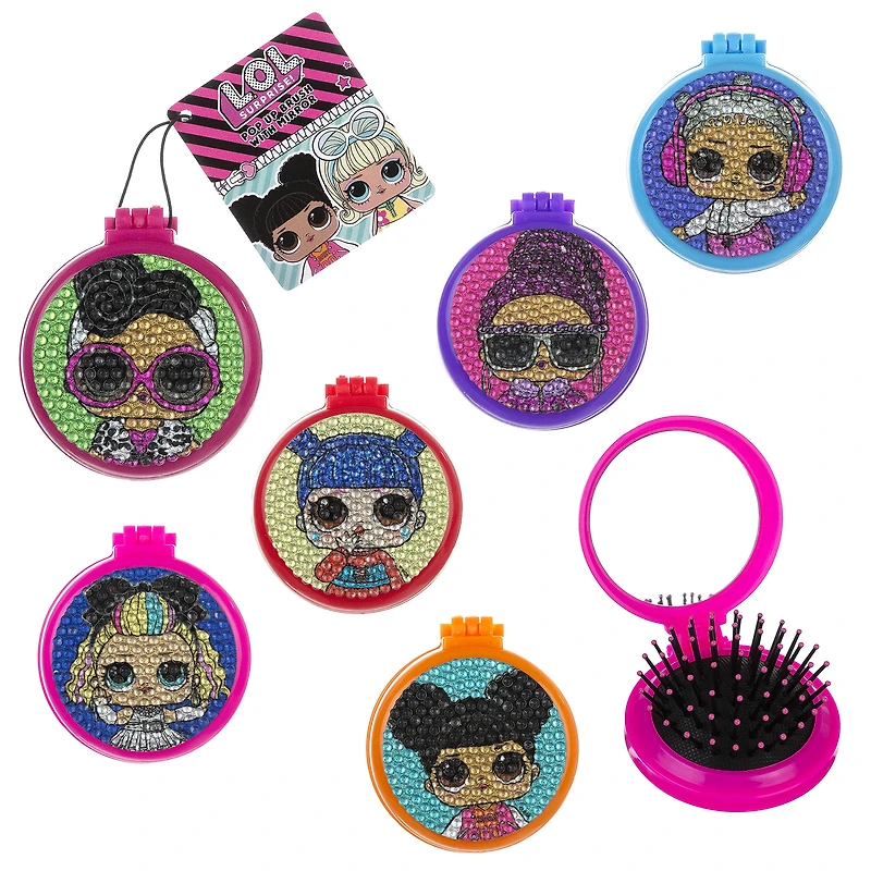 l.o.l. surprise!™ bling pop-up travel brush