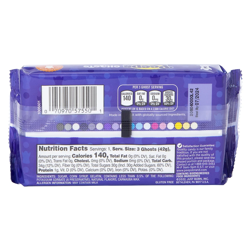 Peeps® 3-Count Marshmallow Ghosts 1.5oz