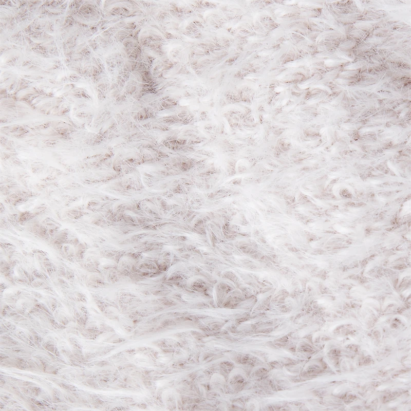 Ladies Fluffy Feather Boot Socks