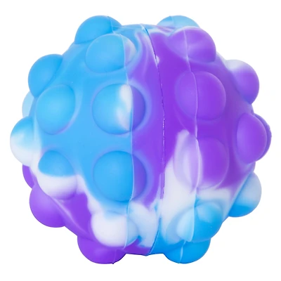 push & pop ball sensory toy