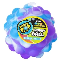 push & pop ball sensory toy