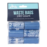 pet waste bags 12-count, 240