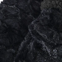 ladies faux fur cabin socks