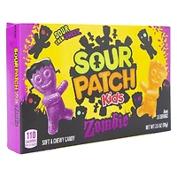 sour patch kids® zombie movie theater candy box 3.5oz
