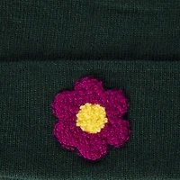 chenille patch beanie