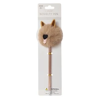 pom-pom animal novelty pen