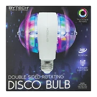 double-sided rotating disco bulb