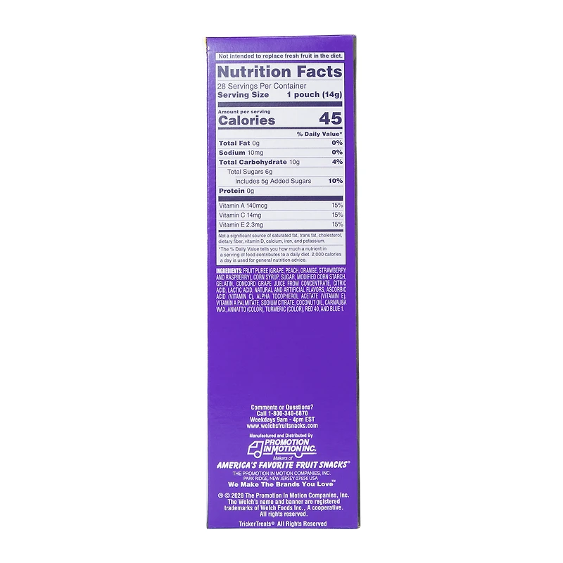 halloween welch's® fruit snacks mixed fruit 28 packs