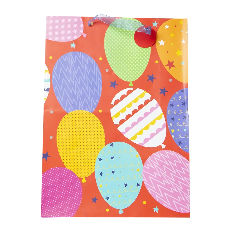 birthday jumbo gift bag 18in x 13in